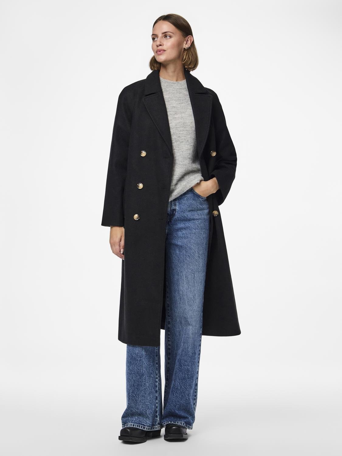 PCMARBEL Coat - Black - VERO MODA & VILA Bergvik